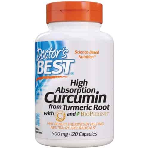 Doctor’s Best’s High Absorption Curcumin - best turmeric supplement