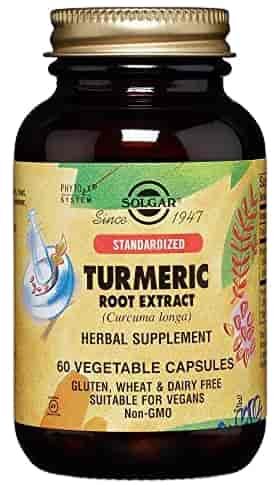 Solgar Standardized Turmeric Root Extract - best turmeric supplement