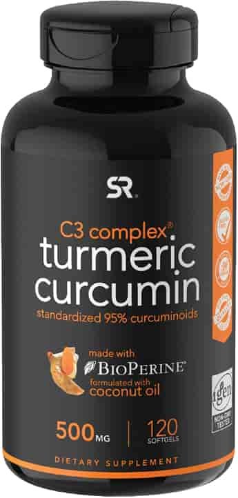 Sports Research’s Turmeric Curcumin - best turmeric supplement